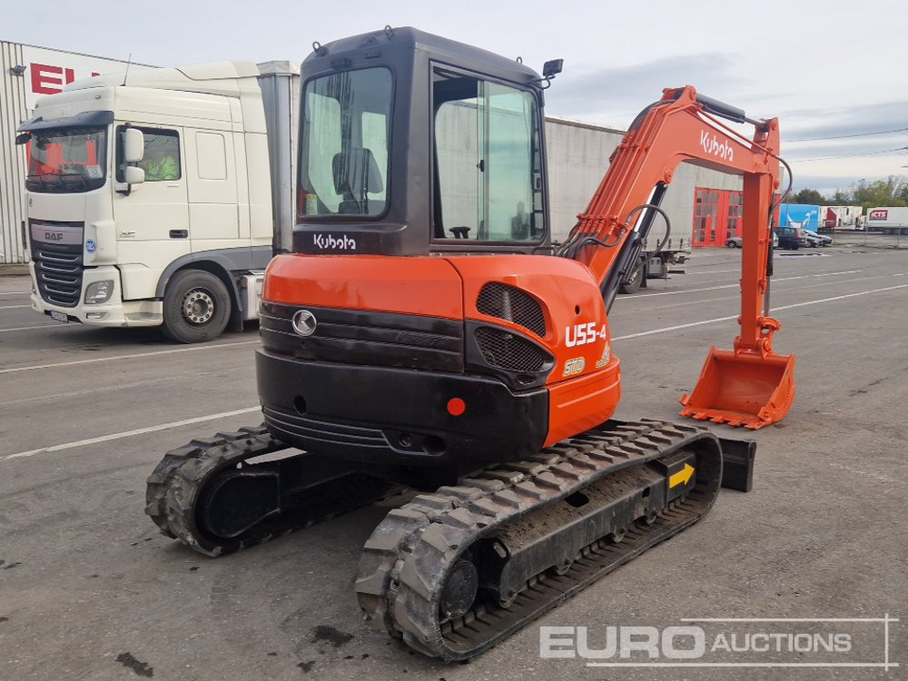Kubota 55U - حفارة مصغرة: صور 5 Kubota 55U - حفارة مصغرة: صور 5