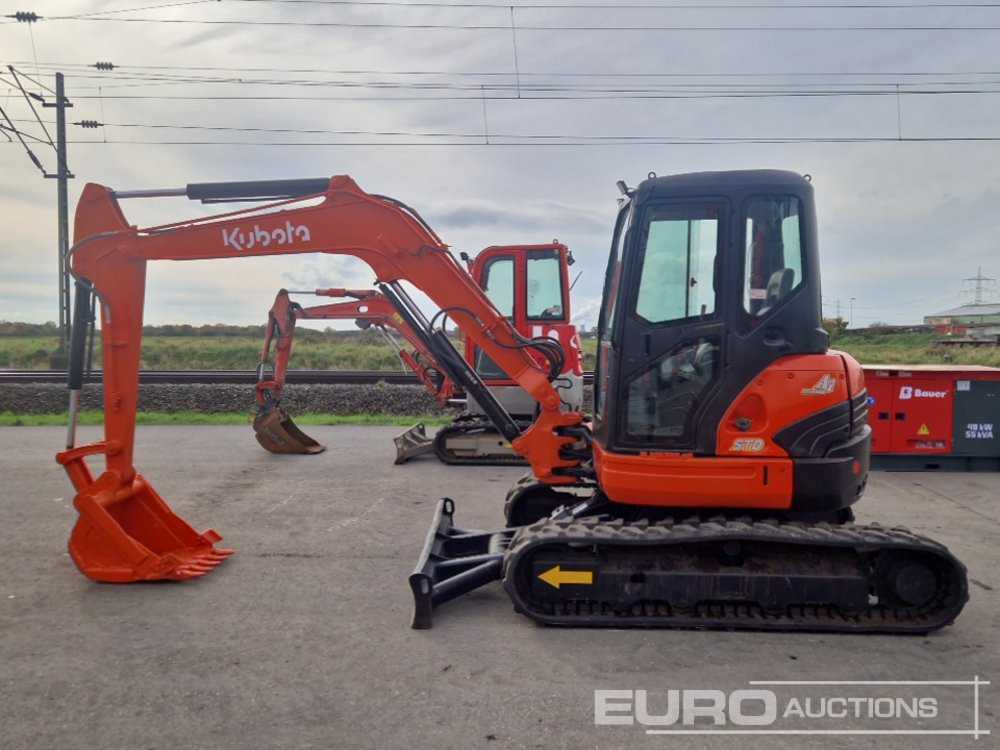 Kubota 55U - حفارة مصغرة: صور 2 Kubota 55U - حفارة مصغرة: صور 2