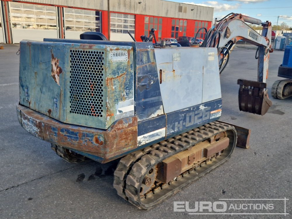 Kubota KH-026 - حفارة مصغرة: صور 5 Kubota KH-026 - حفارة مصغرة: صور 5