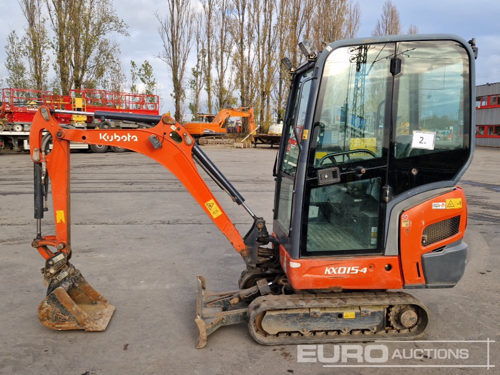 Kubota KX015-4 - حفارة مصغرة: صور 2 Kubota KX015-4 - حفارة مصغرة: صور 2