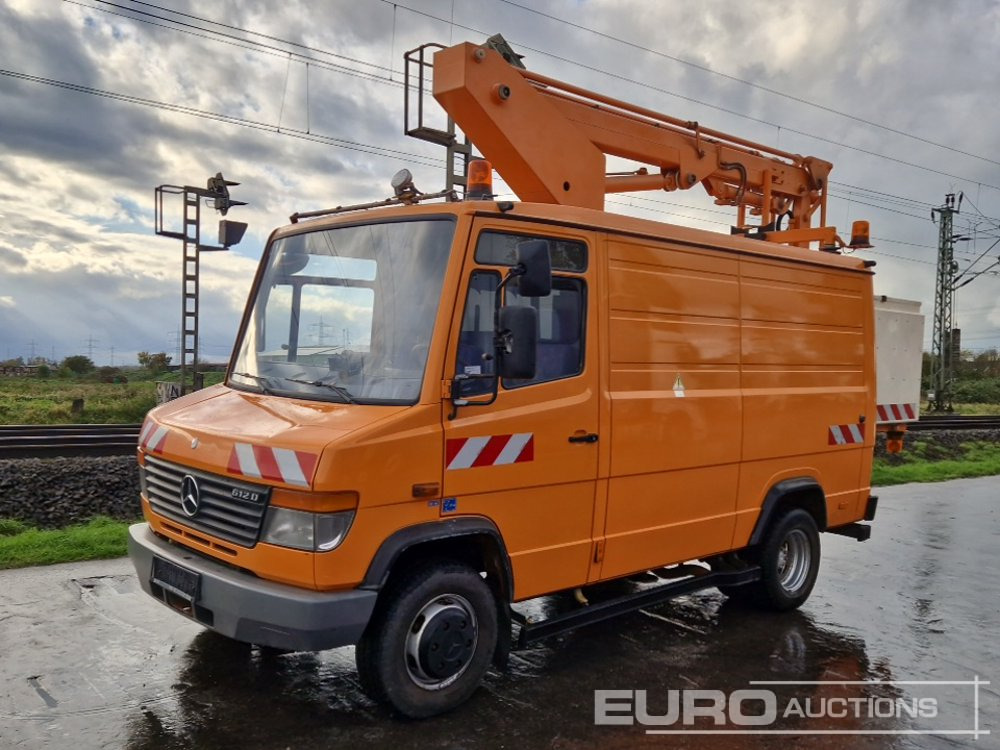 Mercedes 612D - مصاعد الازدهار محمولة على شاحنة: صور 1 Mercedes 612D - مصاعد الازدهار محمولة على شاحنة: صور 1