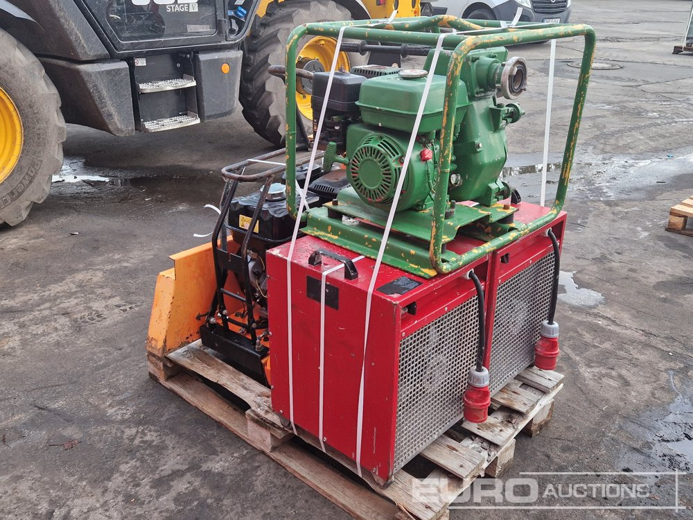 Pallet of Asphalt Saw, Electric Space Heater (2 of) Wacker Water Pump - سخان البناء: صور 2 Pallet of Asphalt Saw, Electric Space Heater (2 of) Wacker Water Pump - سخان البناء: صور 2