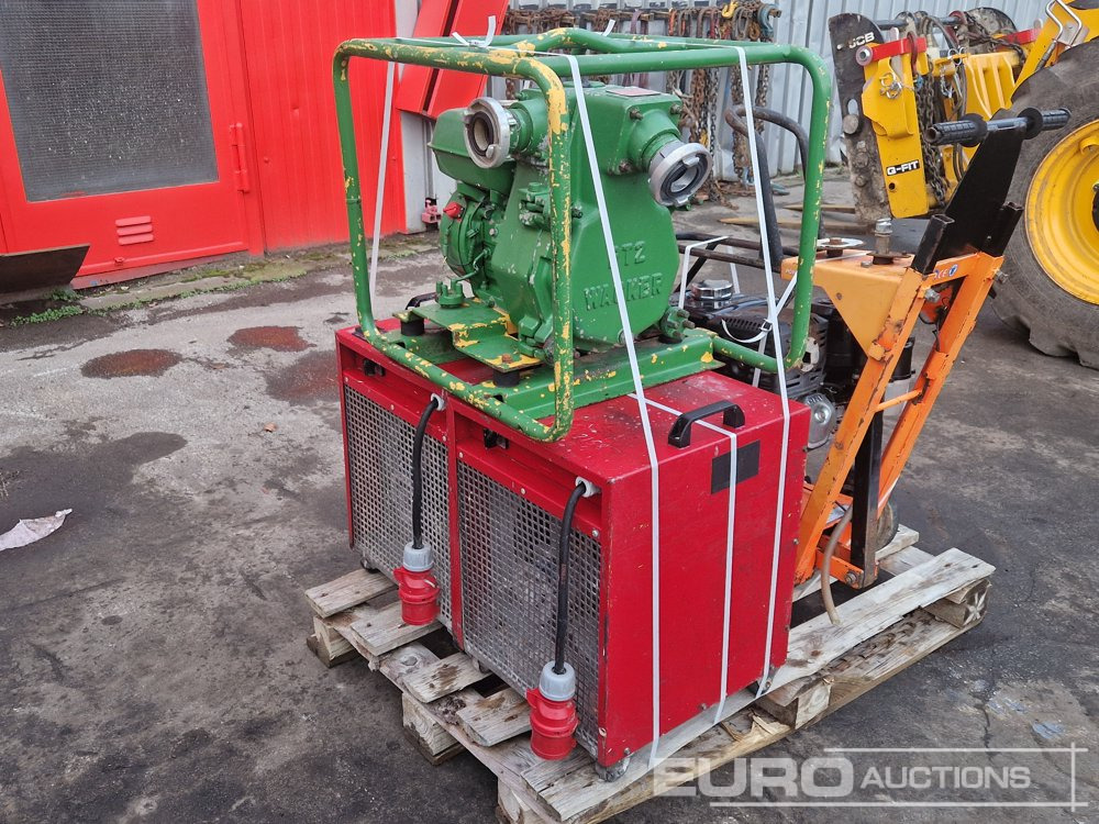 Pallet of Asphalt Saw, Electric Space Heater (2 of) Wacker Water Pump - سخان البناء: صور 3 Pallet of Asphalt Saw, Electric Space Heater (2 of) Wacker Water Pump - سخان البناء: صور 3