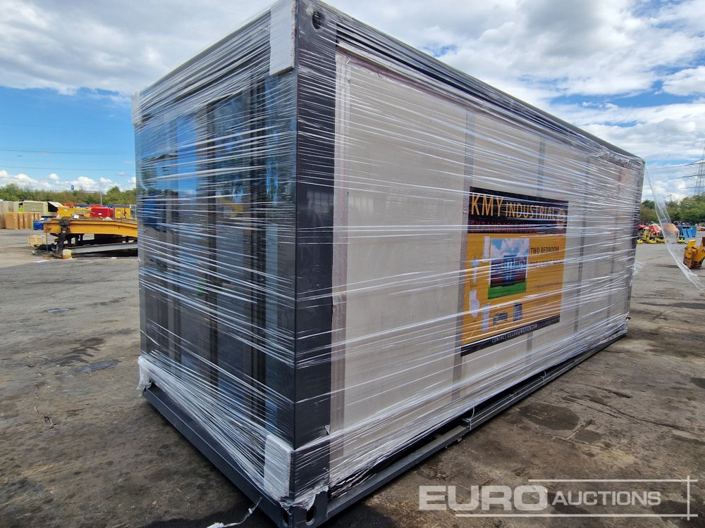 Unused 2025 KMY Industrial Expandable Container House, Two Bedrooms, One Living Room, C/W Shower Room, Wash Basin, Toilet, L-Shaped Cabinet, Unfolded Size: L5800XW6300XH2480mm - حاوية شحن: صور 1 Unused 2025 KMY Industrial Expandable Container House, Two Bedrooms, One Living Room, C/W Shower Room, Wash Basin, Toilet, L-Shaped Cabinet, Unfolded Size: L5800XW6300XH2480mm - حاوية شحن: صور 1