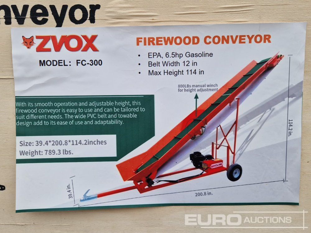 Unused 2025 Zvox FC300 - معدات الورش: صور 3 Unused 2025 Zvox FC300 - معدات الورش: صور 3