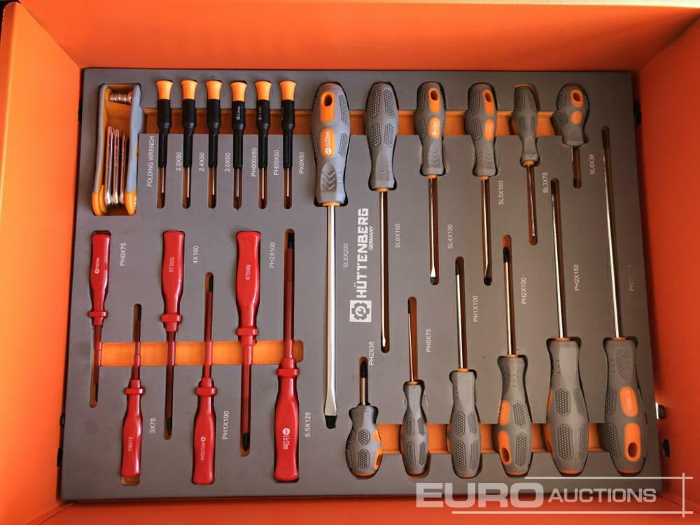 معدات الورش Unused Hüttenberg Tool Trolley, 6 Drawers with Tools: صور 7