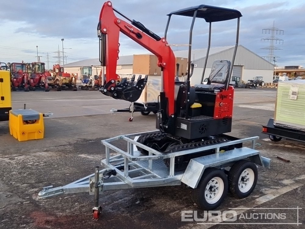 Unused JPC HT12 - حفارة مصغرة: صور 1 Unused JPC HT12 - حفارة مصغرة: صور 1