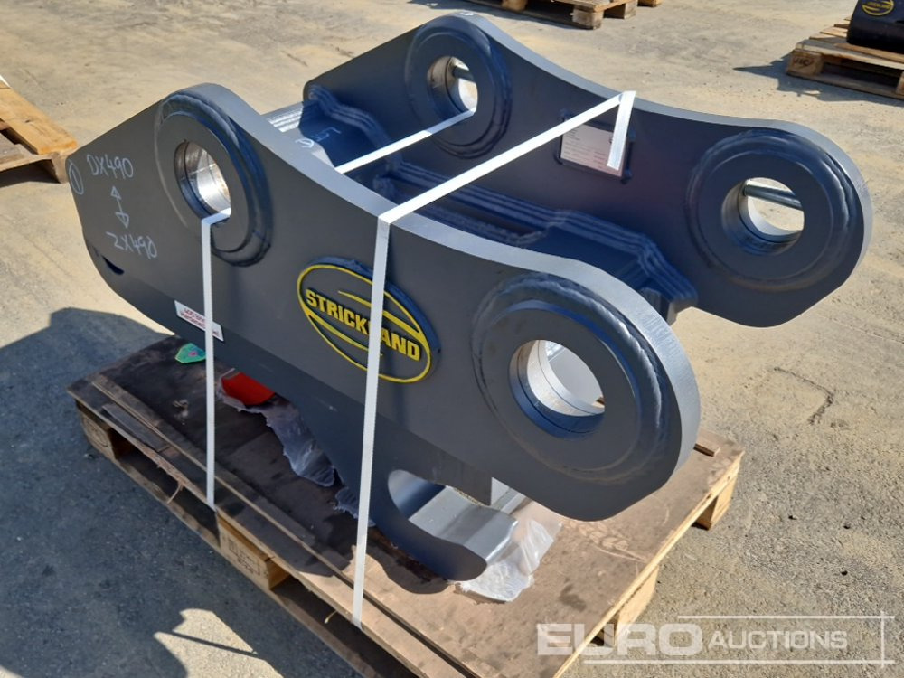 Unused Strickland S-Lock Quick Hitch, 110mm Pin to suit Doosan DX490 - وصلة الربط للمعدات المعلقة: صور 2 Unused Strickland S-Lock Quick Hitch, 110mm Pin to suit Doosan DX490 - وصلة الربط للمعدات المعلقة: صور 2