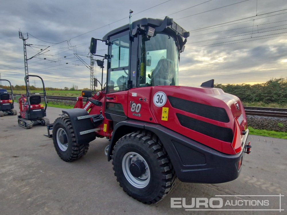 Unused Yanmar V80 - اللودر بعجل: صور 3 Unused Yanmar V80 - اللودر بعجل: صور 3