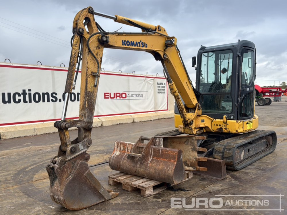 2010 Komatsu PC45MR-3 - حفارة مصغرة: صور 1 2010 Komatsu PC45MR-3 - حفارة مصغرة: صور 1
