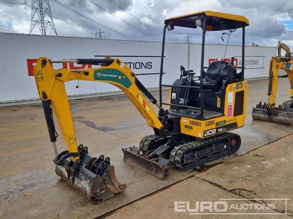2021 JCB 16C-1 - حفارة مصغرة: صور 1 2021 JCB 16C-1 - حفارة مصغرة: صور 1