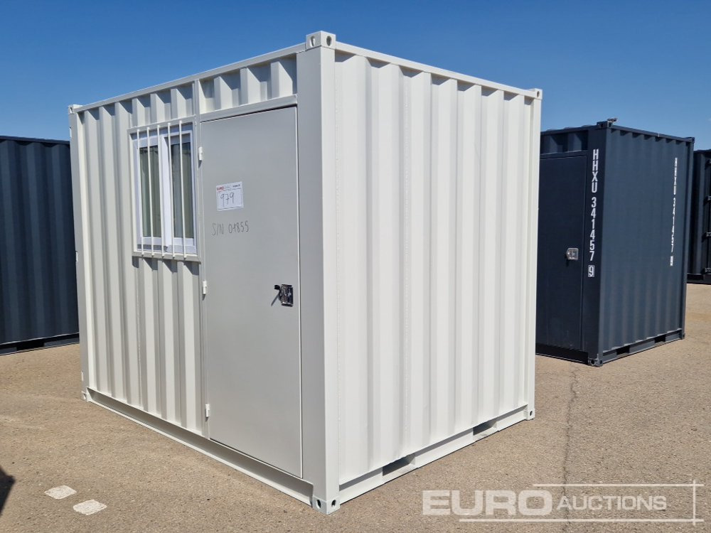 2025 10' Container, Single Walk Door, Lock Box, Window / Contenedor - حاوية شحن: صور 2 2025 10' Container, Single Walk Door, Lock Box, Window / Contenedor - حاوية شحن: صور 2