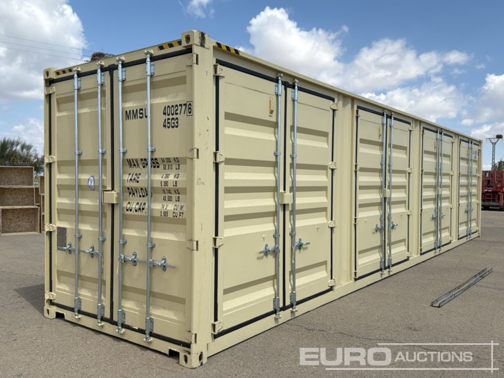 2025 40' HQ Container, One Side Multi Door, 4 Doors / Contenedor - حاوية شحن: صور 1 2025 40' HQ Container, One Side Multi Door, 4 Doors / Contenedor - حاوية شحن: صور 1