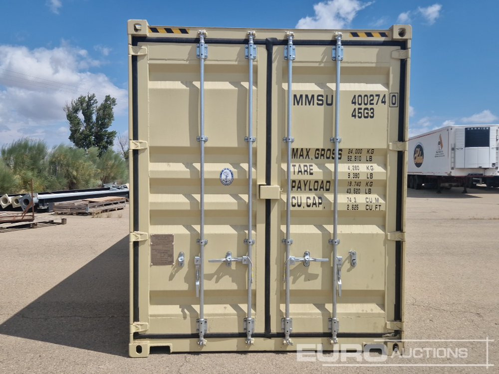 2025 40' HQ Container, One Side Multi Door, 4 Doors / Contenedor - حاوية شحن: صور 5 2025 40' HQ Container, One Side Multi Door, 4 Doors / Contenedor - حاوية شحن: صور 5