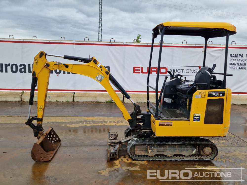 JCB 16C-1 - حفارة مصغرة: صور 2 JCB 16C-1 - حفارة مصغرة: صور 2