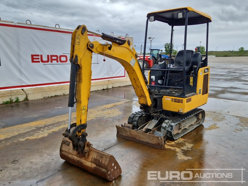 JCB 16C-1 - حفارة مصغرة: صور 1 JCB 16C-1 - حفارة مصغرة: صور 1