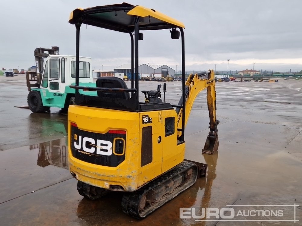 JCB 16C-1 - حفارة مصغرة: صور 5 JCB 16C-1 - حفارة مصغرة: صور 5