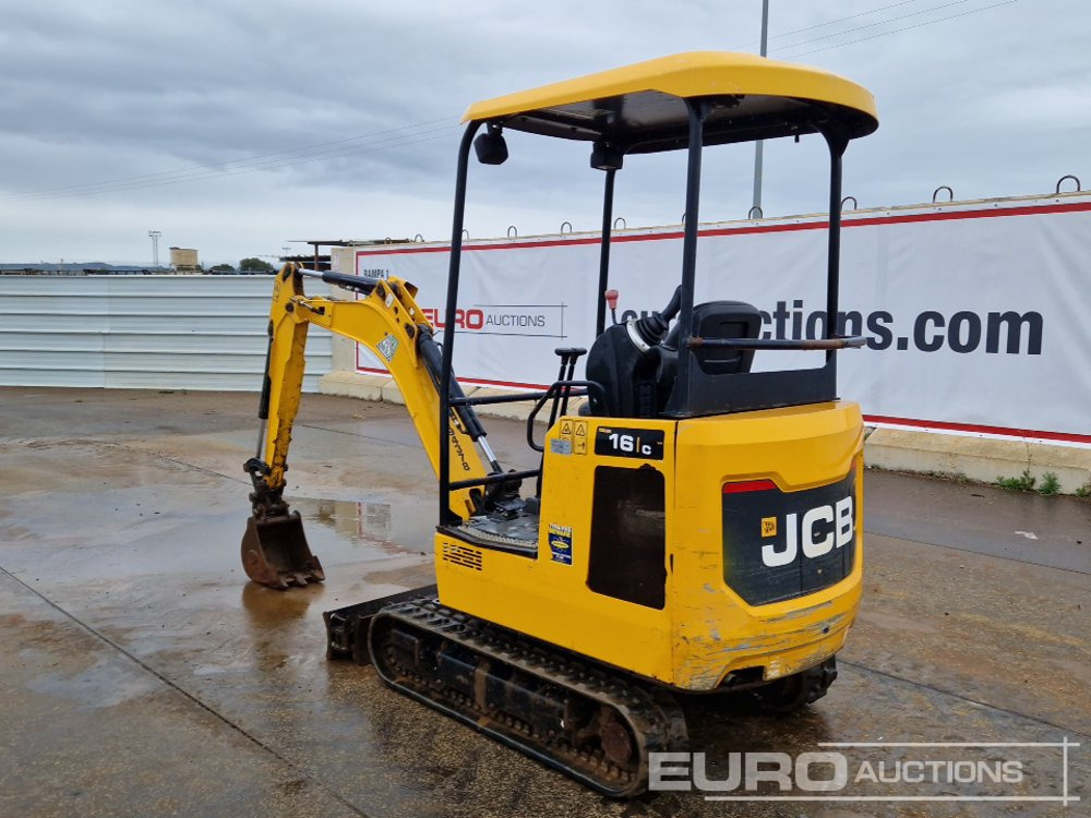 JCB 16C-1 - حفارة مصغرة: صور 3 JCB 16C-1 - حفارة مصغرة: صور 3