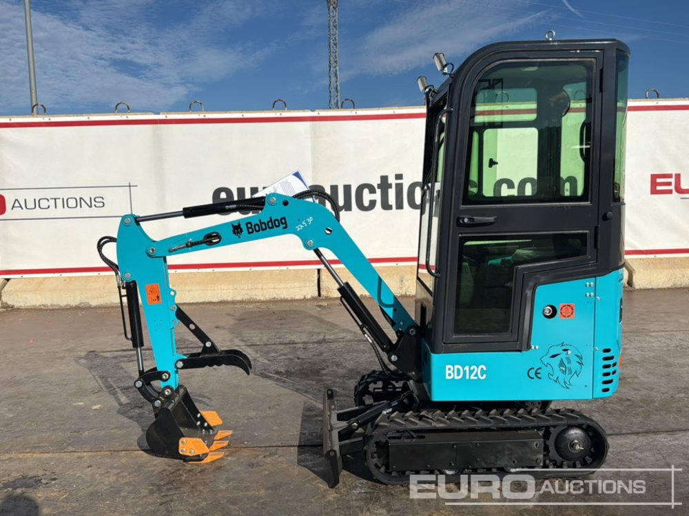 Unused 2025 Bobdog BD12C - حفارة مصغرة: صور 2 Unused 2025 Bobdog BD12C - حفارة مصغرة: صور 2