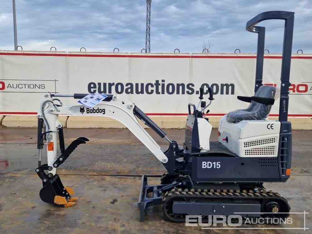 Unused 2025 Bobdog BD15 - حفارة مصغرة: صور 2 Unused 2025 Bobdog BD15 - حفارة مصغرة: صور 2