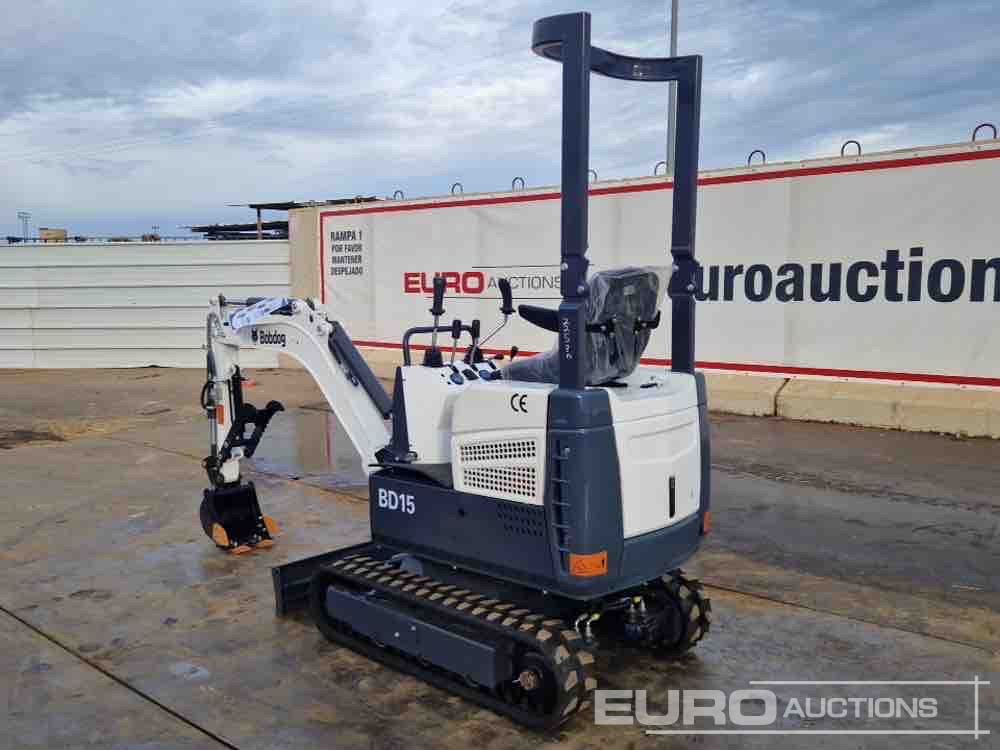 Unused 2025 Bobdog BD15 - حفارة مصغرة: صور 3 Unused 2025 Bobdog BD15 - حفارة مصغرة: صور 3