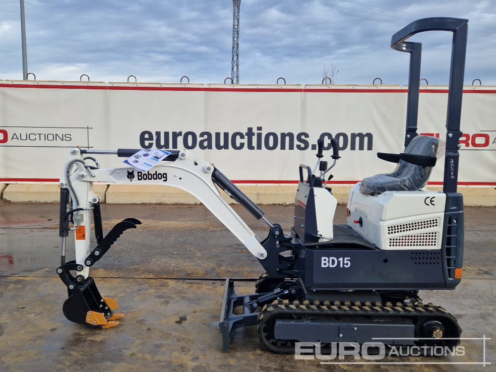 Unused 2025 Bobdog BD15 - حفارة مصغرة: صور 2 Unused 2025 Bobdog BD15 - حفارة مصغرة: صور 2