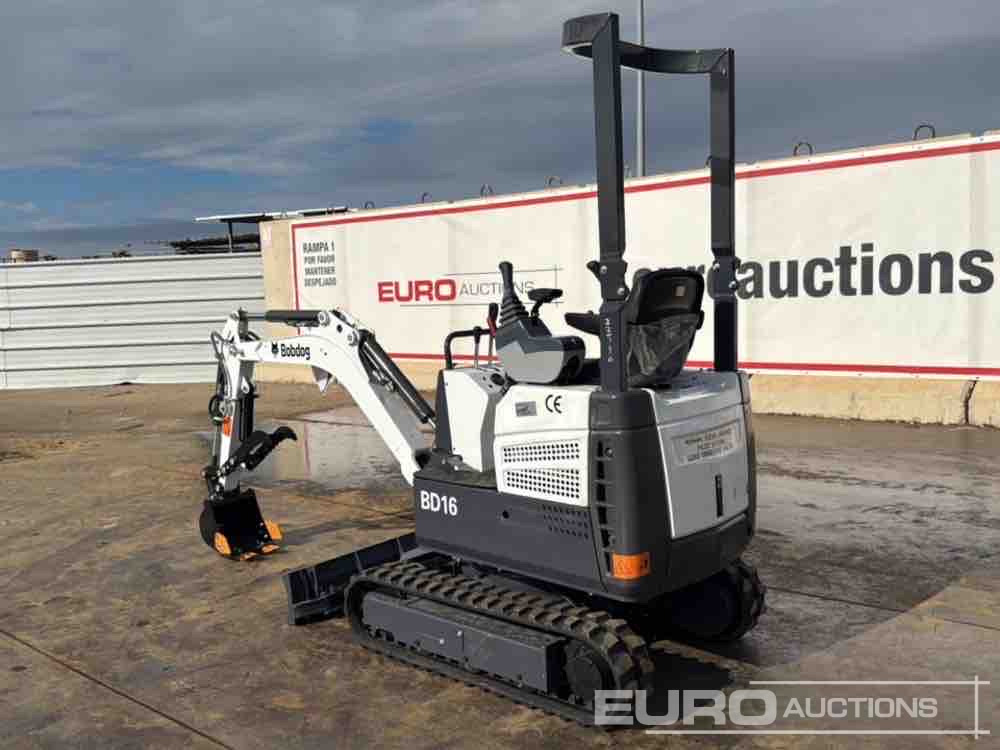 Unused 2025 Bobdog BD16 - حفارة مصغرة: صور 3 Unused 2025 Bobdog BD16 - حفارة مصغرة: صور 3