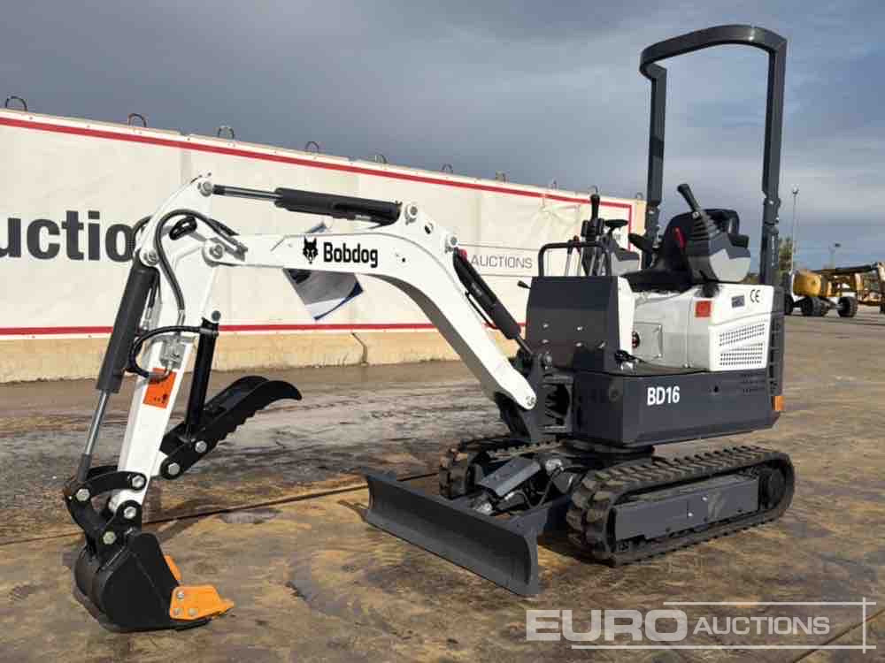 Unused 2025 Bobdog BD16 - حفارة مصغرة: صور 1 Unused 2025 Bobdog BD16 - حفارة مصغرة: صور 1