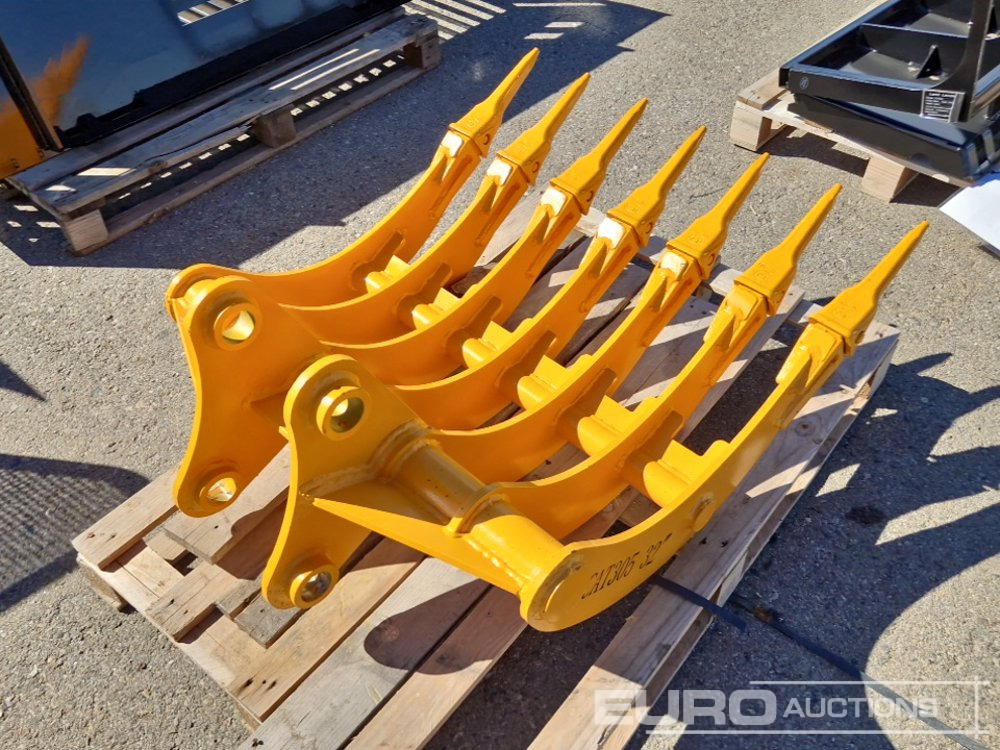 Unused 2025 Captok 32" Rake With Teeth to suit CAT 305 Excavator / Rastrillo para Excavadora CAT 305 - بكت: صور 4 Unused 2025 Captok 32" Rake With Teeth to suit CAT 305 Excavator / Rastrillo para Excavadora CAT 305 - بكت: صور 4