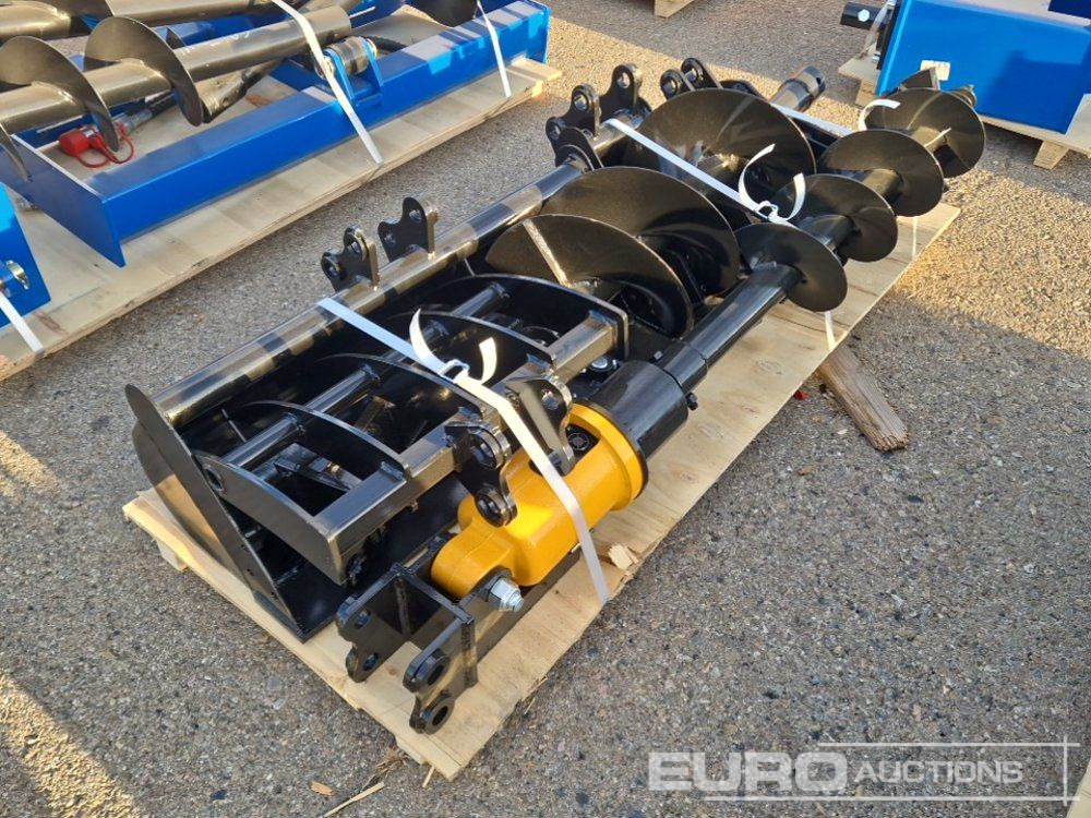 Unused 2025 Captok Qty (8 of) Rake, Ripper, Graber, 12" Auger, 16" Auger, 8" Narrow Bucket, 24" Bucket, 32" Bucket to suit Excavator - بكت: صور 2 Unused 2025 Captok Qty (8 of) Rake, Ripper, Graber, 12" Auger, 16" Auger, 8" Narrow Bucket, 24" Bucket, 32" Bucket to suit Excavator - بكت: صور 2