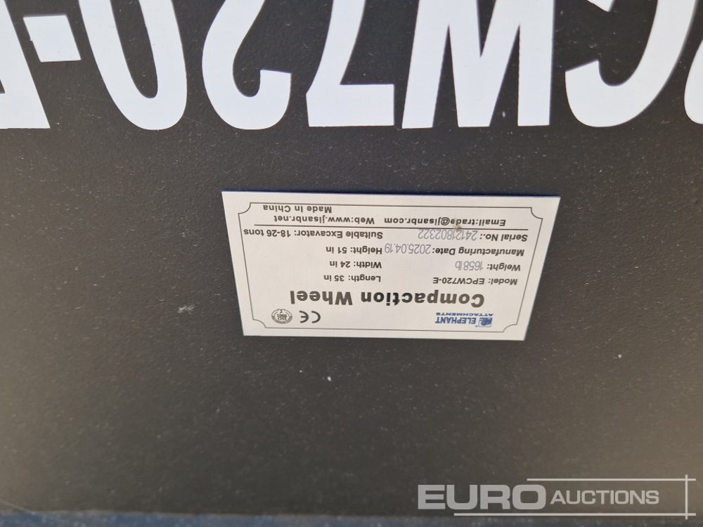 ملحقات - حفارة جديد Unused 2025 Elephant  EPCW720-E: صور 7