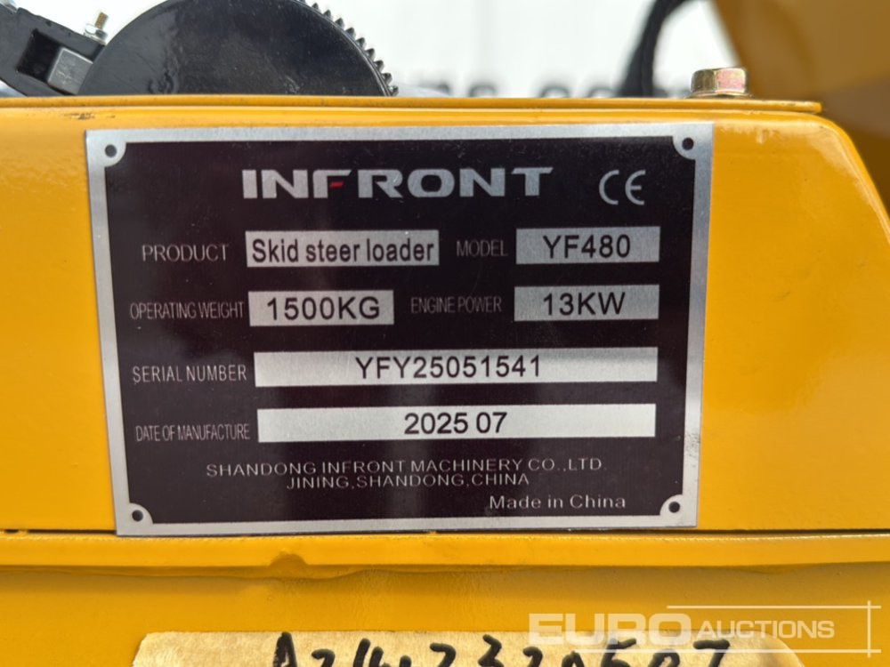 شيول صغير Unused 2025 Infront YF480: صور 28