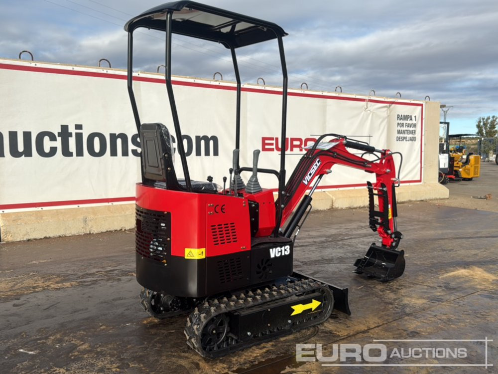 Unused 2025 Vicsec VC13J-R - حفارة مصغرة: صور 5 Unused 2025 Vicsec VC13J-R - حفارة مصغرة: صور 5