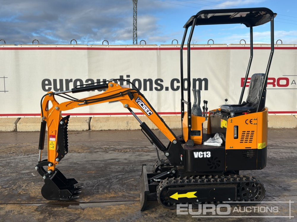 Unused 2025 Vicsec VC13J-Y - حفارة مصغرة: صور 2 Unused 2025 Vicsec VC13J-Y - حفارة مصغرة: صور 2
