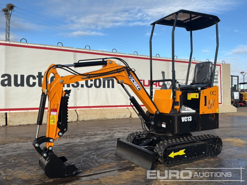 Unused 2025 Vicsec VC13J-Y - حفارة مصغرة: صور 1 Unused 2025 Vicsec VC13J-Y - حفارة مصغرة: صور 1