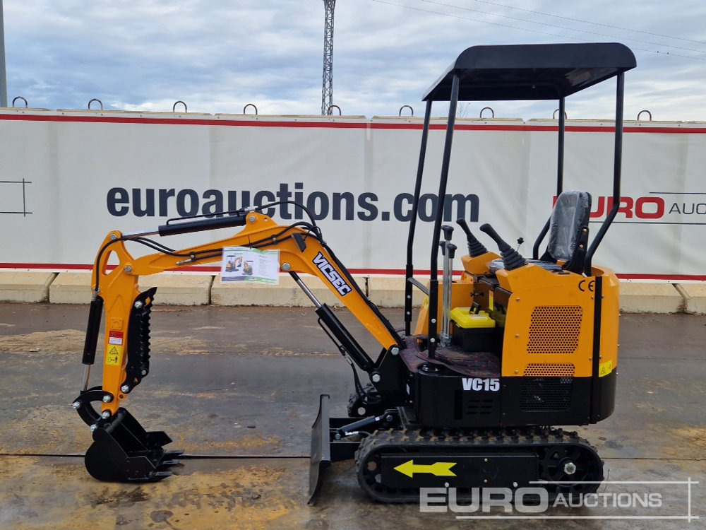 Unused 2025 Vicsec VC15J-Y - حفارة مصغرة: صور 2 Unused 2025 Vicsec VC15J-Y - حفارة مصغرة: صور 2