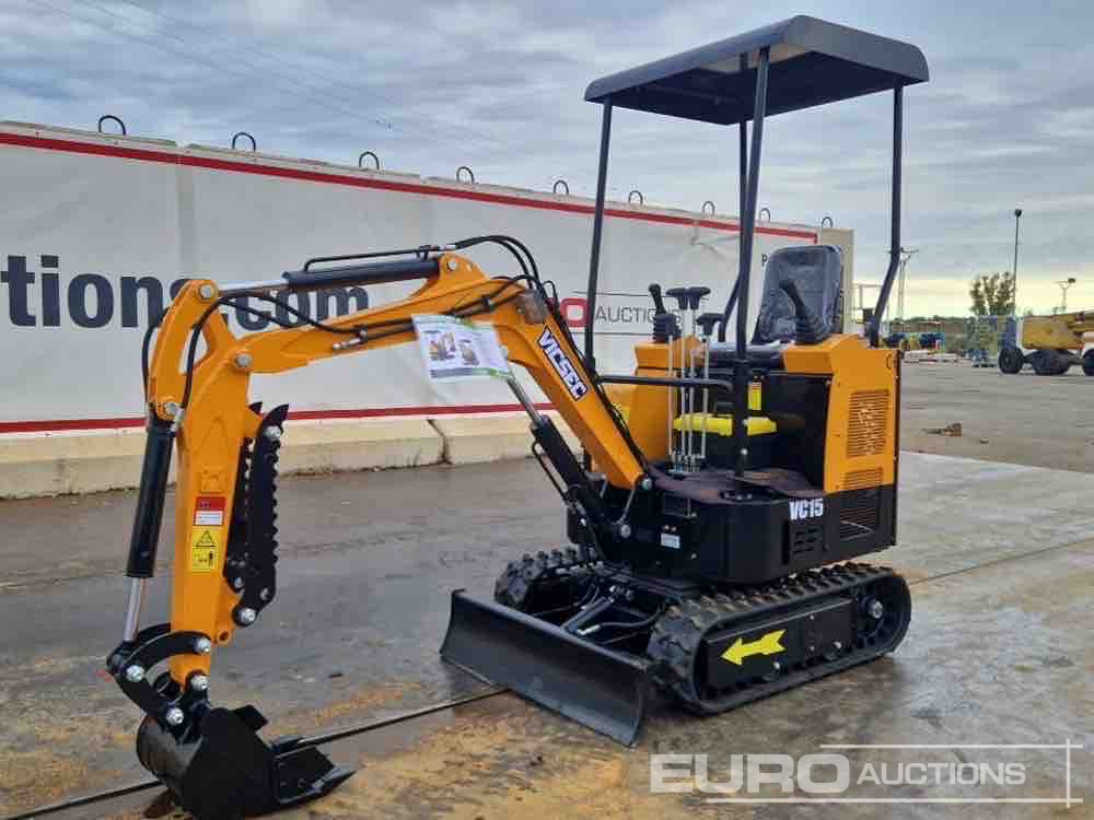 Unused 2025 Vicsec VC15J-Y - حفارة مصغرة: صور 1 Unused 2025 Vicsec VC15J-Y - حفارة مصغرة: صور 1