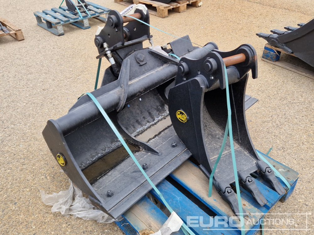 Unused Geith AT2.8R 48" Tilt Ditching Bucket, H03 12" Digging Bucket 35mm Pin to suit Mini Excavator - بكت: صور 4 Unused Geith AT2.8R 48" Tilt Ditching Bucket, H03 12" Digging Bucket 35mm Pin to suit Mini Excavator - بكت: صور 4