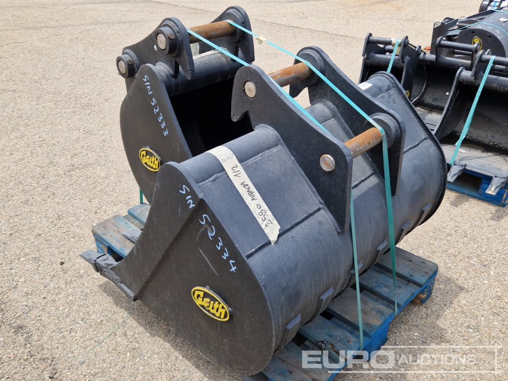 Unused Geith H08-1000 40" Digging Bucket, H08-0450 18" Digging Bucket 50mm Pin to suit Mini Excavator / Conjunto Cazos - بكت: صور 4 Unused Geith H08-1000 40" Digging Bucket, H08-0450 18" Digging Bucket 50mm Pin to suit Mini Excavator / Conjunto Cazos - بكت: صور 4