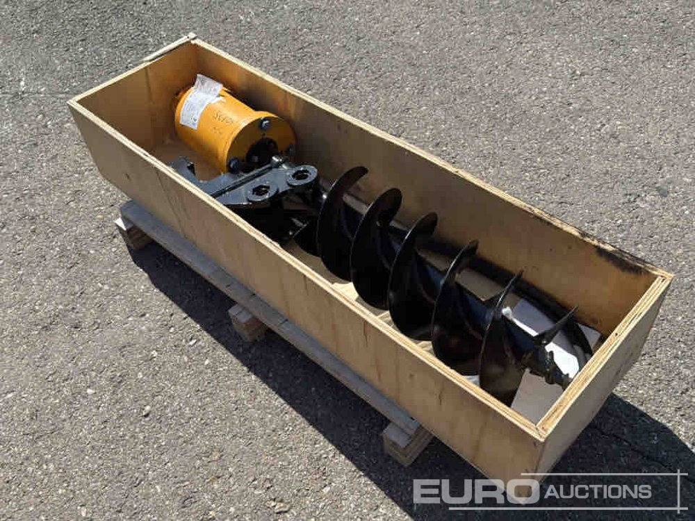 Unused KV200 Auger to suit Mini Excavator / Ahoyador para Miniexcavadora - الحفر اوجير - آلات البناء: صور 1 Unused KV200 Auger to suit Mini Excavator / Ahoyador para Miniexcavadora - الحفر اوجير - آلات البناء: صور 1