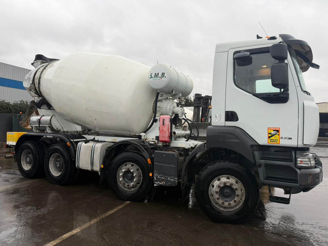 Camion béton Renault Kerax 430 DE-872-MM - شاحنة خلاطة خرسانة: صور 3 Camion béton Renault Kerax 430 DE-872-MM - شاحنة خلاطة خرسانة: صور 3