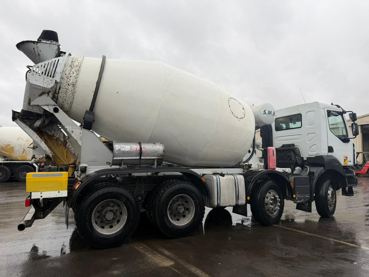Camion béton Renault Kerax 430 DE-872-MM - شاحنة خلاطة خرسانة: صور 4 Camion béton Renault Kerax 430 DE-872-MM - شاحنة خلاطة خرسانة: صور 4