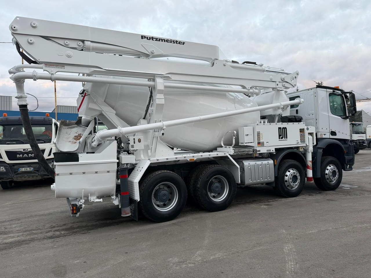 Camion béton pompe Mercedes Arocs 3240 DV-125-FH - مضخة خرسانة: صور 5 Camion béton pompe Mercedes Arocs 3240 DV-125-FH - مضخة خرسانة: صور 5