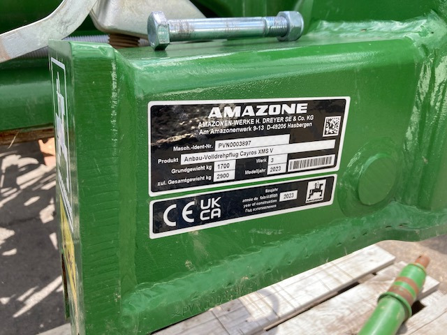 Amazone CAYROS XMS 950 VS 4-Schar - محراث: صور 5 Amazone CAYROS XMS 950 VS 4-Schar - محراث: صور 5