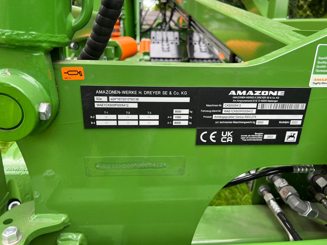 Amazone Grubber Cenius 5003-2TX - مسلفة: صور 2 Amazone Grubber Cenius 5003-2TX - مسلفة: صور 2