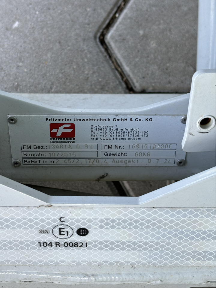 Claas Crop Sensor Isaria Frontanbau - جرار: صور 2 Claas Crop Sensor Isaria Frontanbau - جرار: صور 2