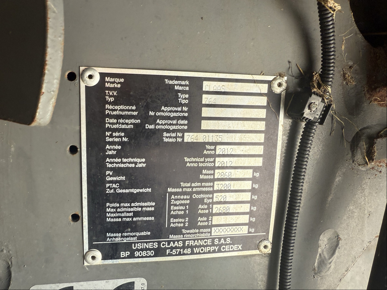 Claas Rollant 375 RC - معدات القش: صور 2 Claas Rollant 375 RC - معدات القش: صور 2