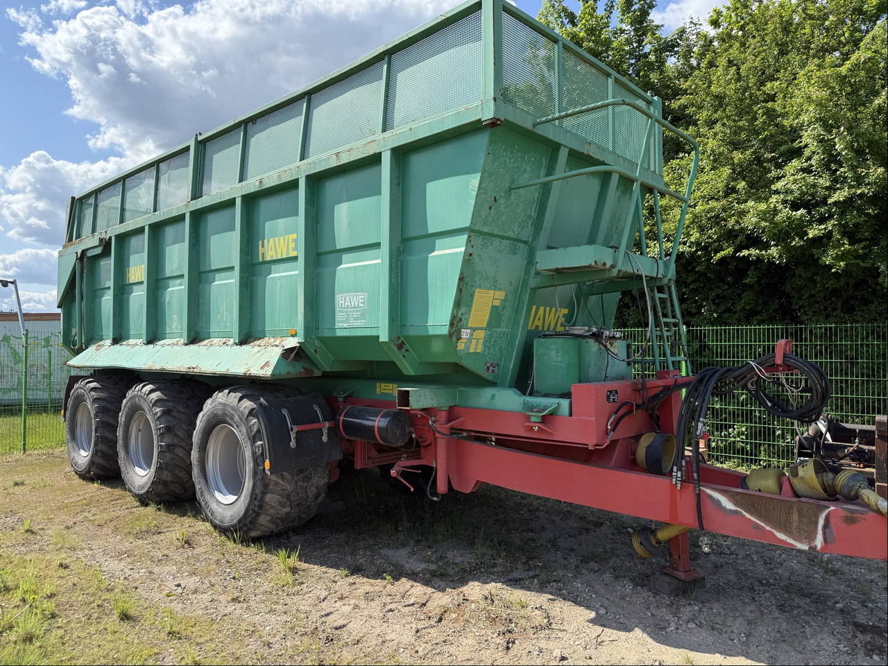 Hawe ULW 3000 Kipper MK 30 Wechselbrücke - الآلات والماكينات الزراعية: صور 5 Hawe ULW 3000 Kipper MK 30 Wechselbrücke - الآلات والماكينات الزراعية: صور 5