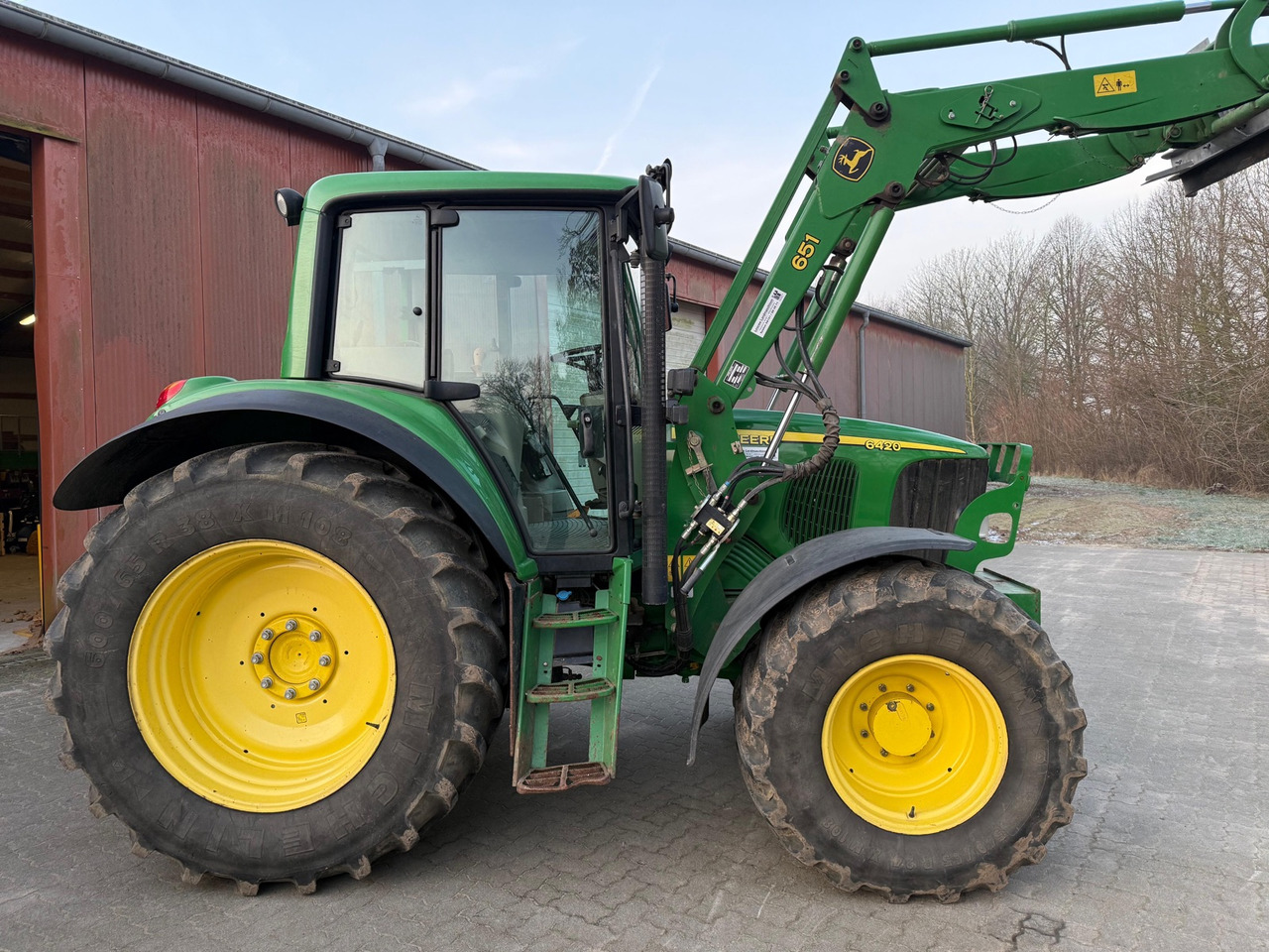 John Deere 6420 - جرار: صور 4 John Deere 6420 - جرار: صور 4