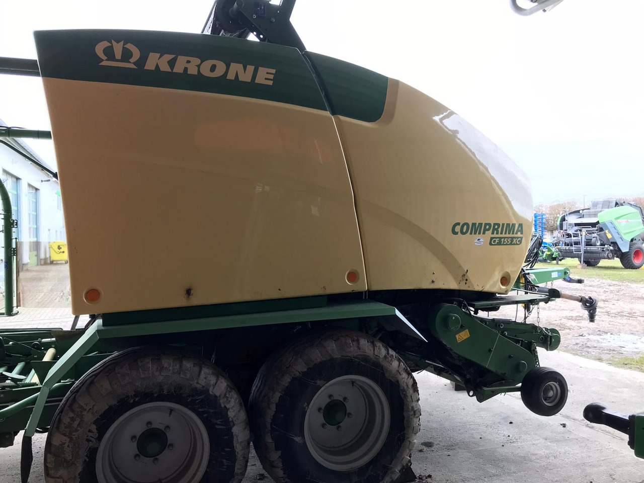Krone Comprima CF 155 XC - معدات القش: صور 5 Krone Comprima CF 155 XC - معدات القش: صور 5
